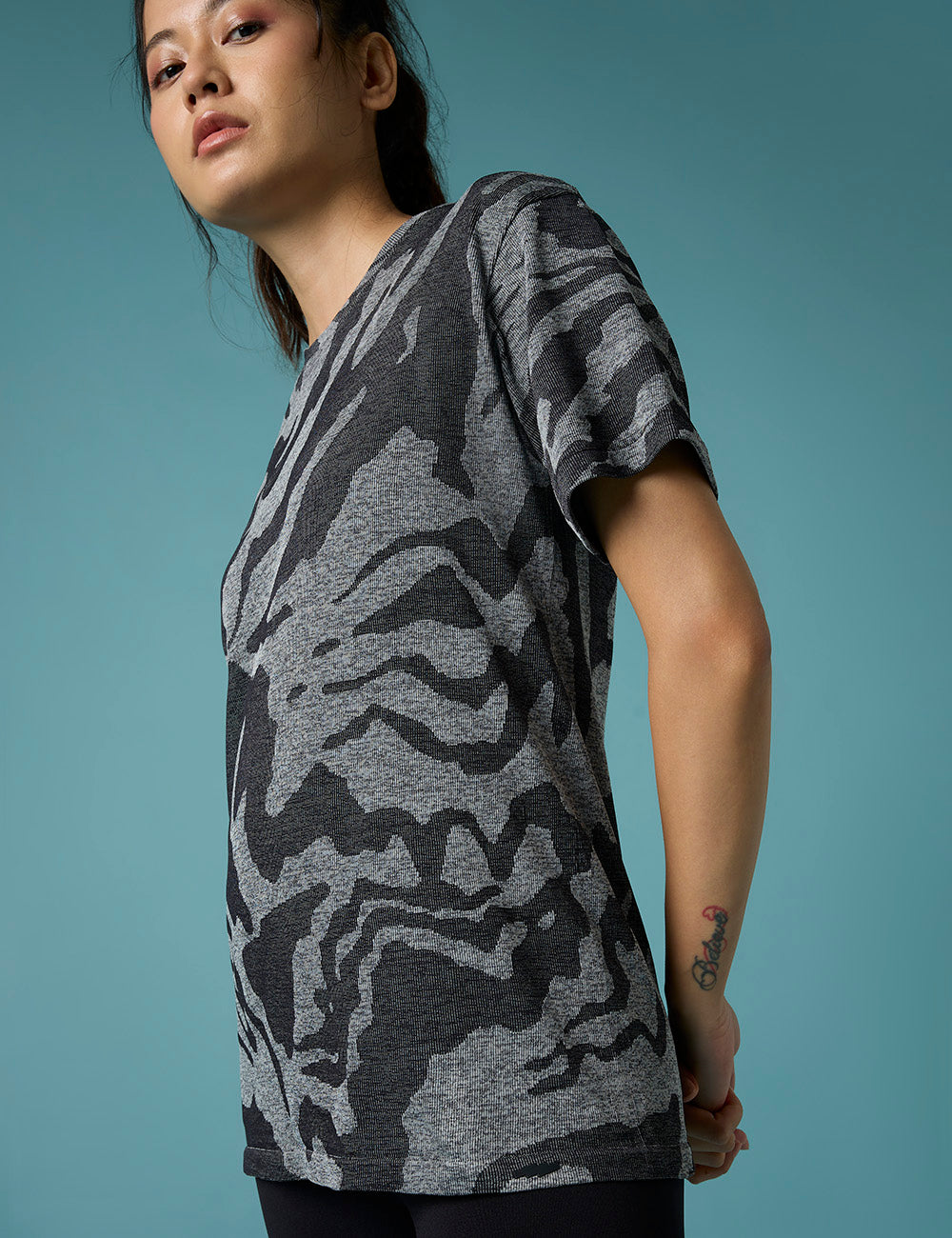 Oversized Camo Tee